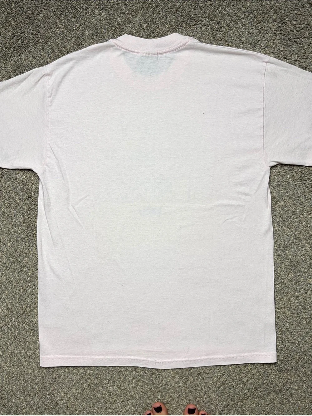 VTG 90s Princess Crown TShirt Light Pink Size M